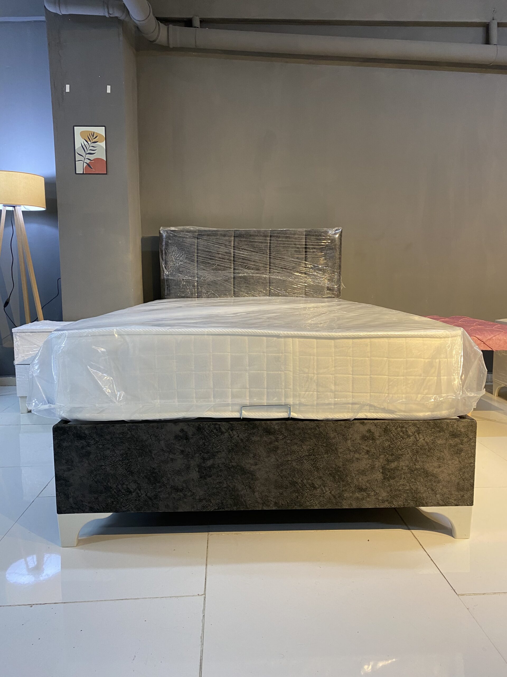 Kapitone Bir Buçuk Kişilik Baza Takımı