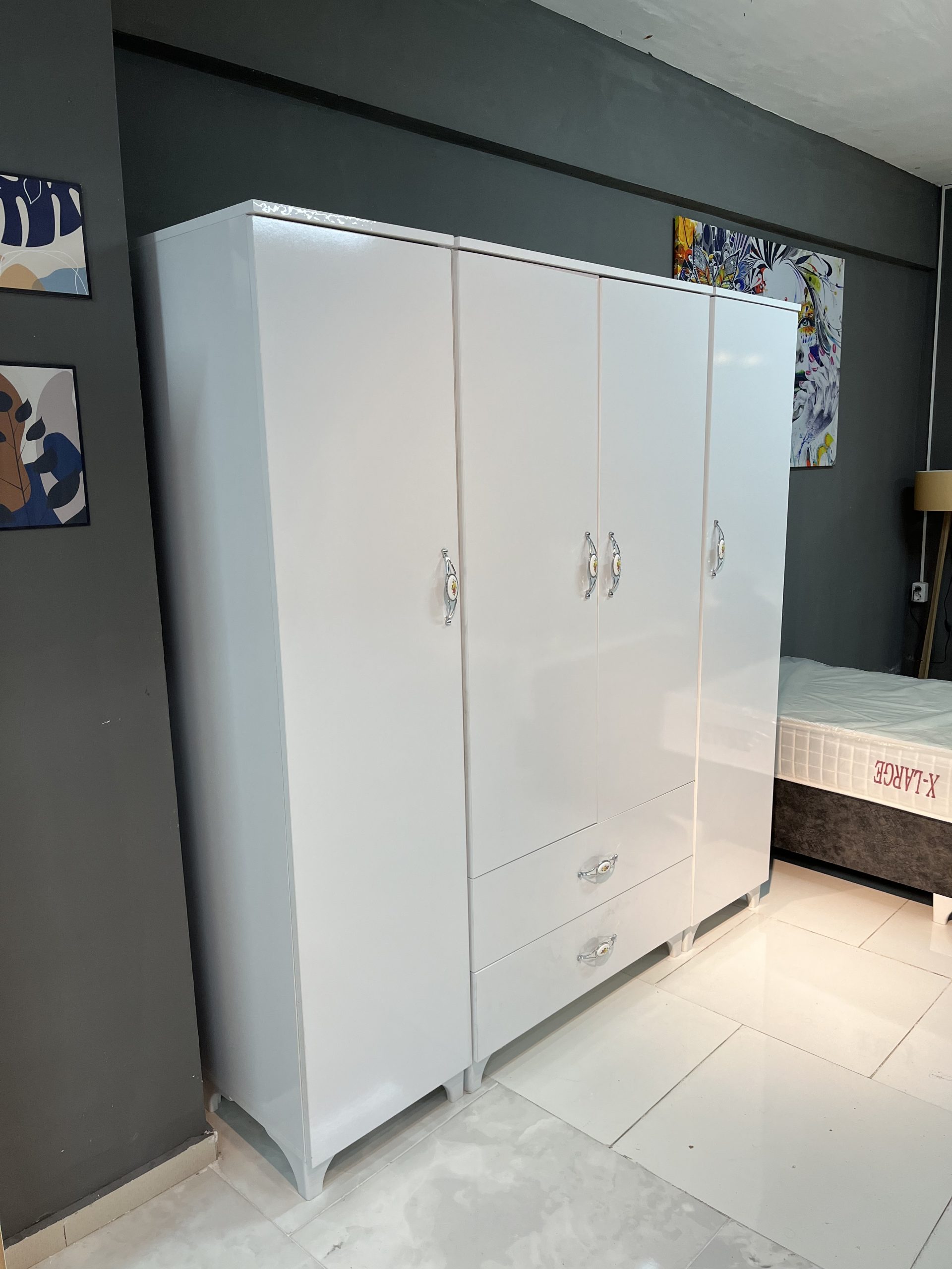 180'lik Modüler Gardırop