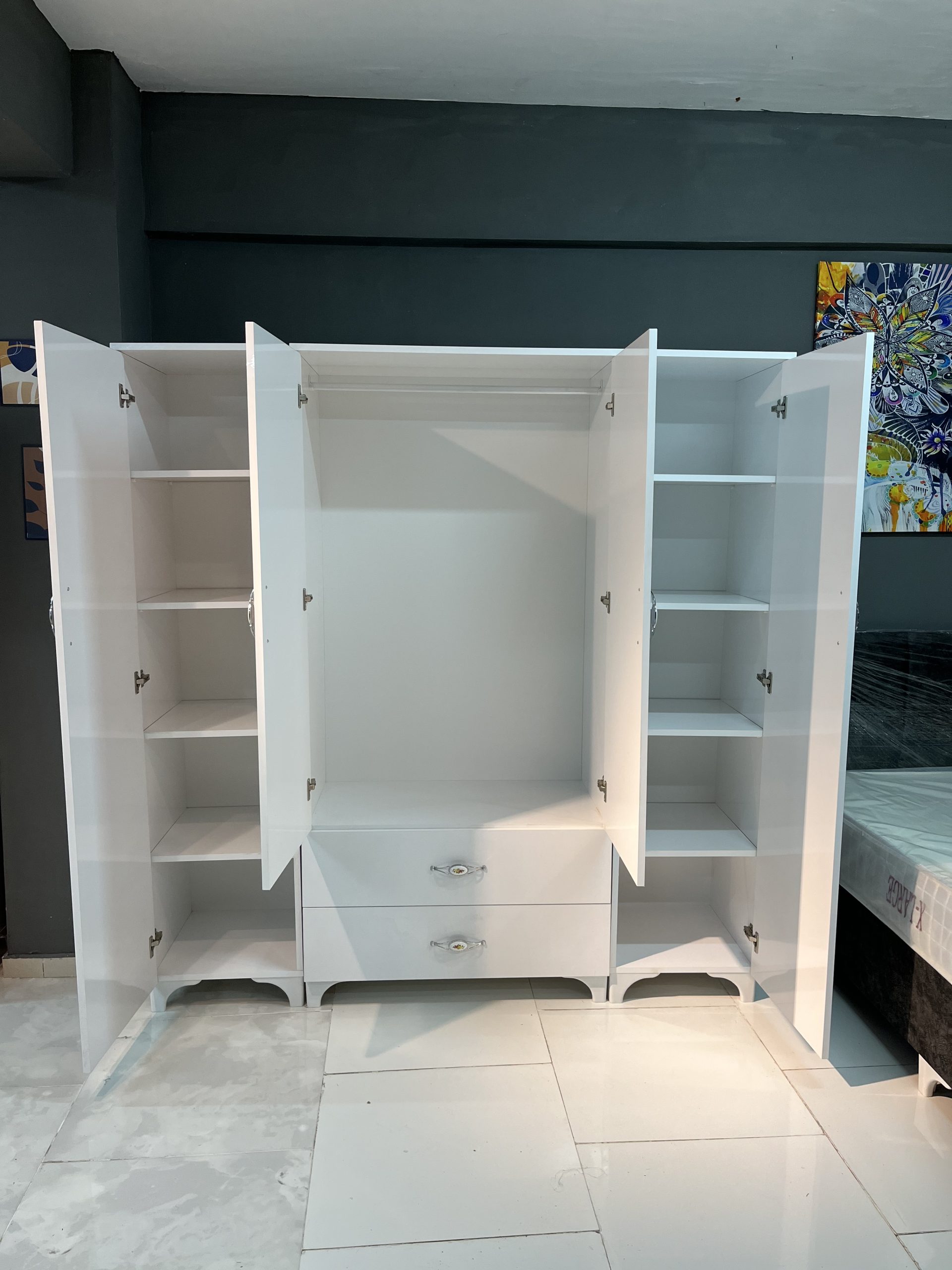 180'lik Modüler Gardırop