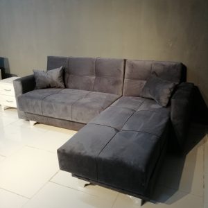 Açılabilir L Koltuk (Gri)