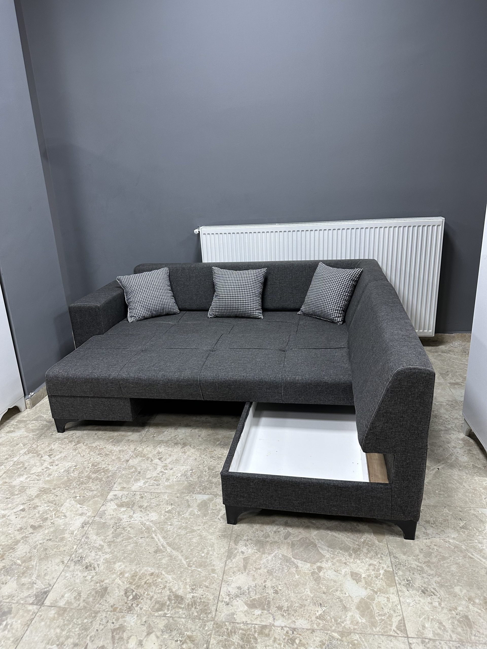 Kayar Mekanizmalı L Koltuk