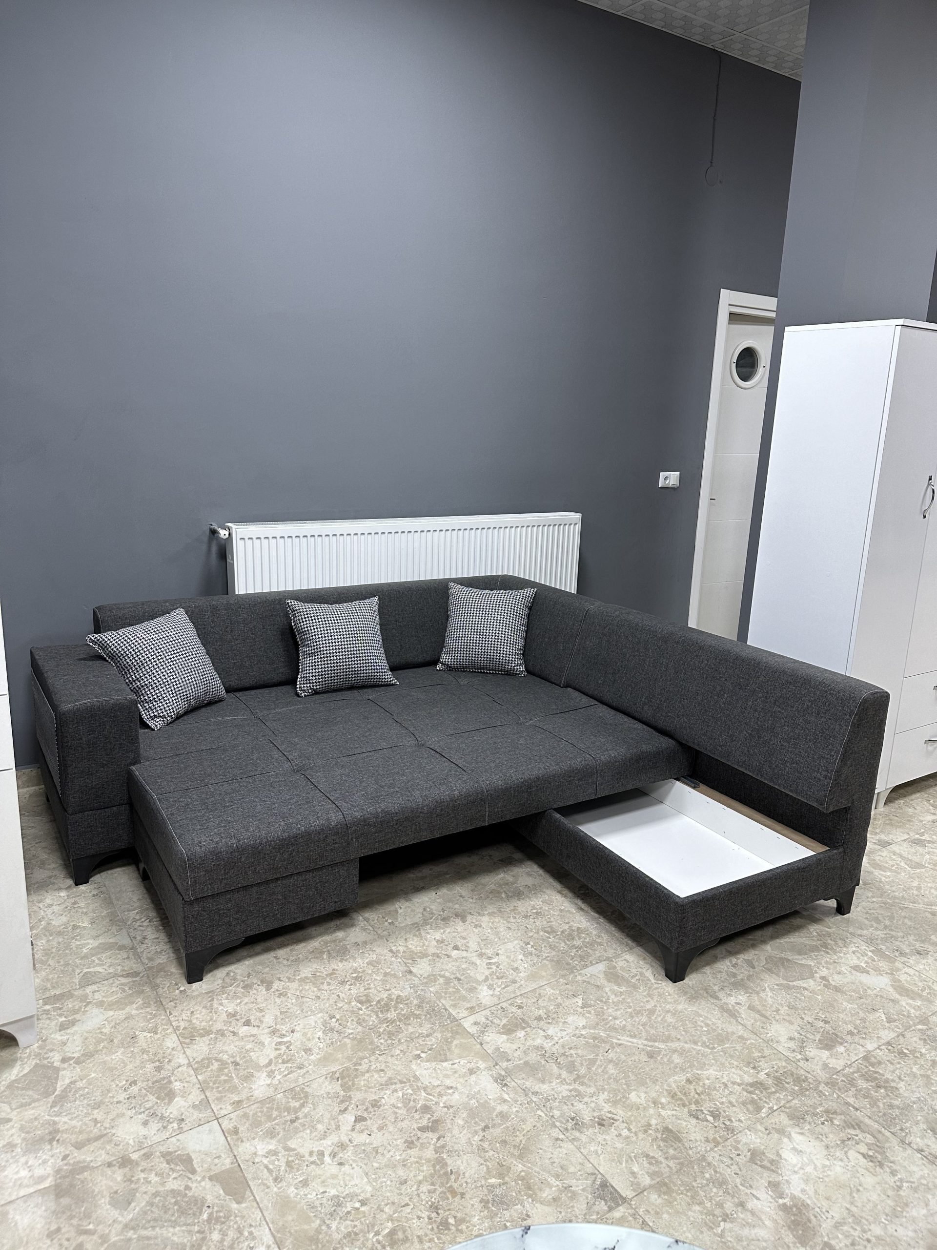 Kayar Mekanizmalı L Koltuk