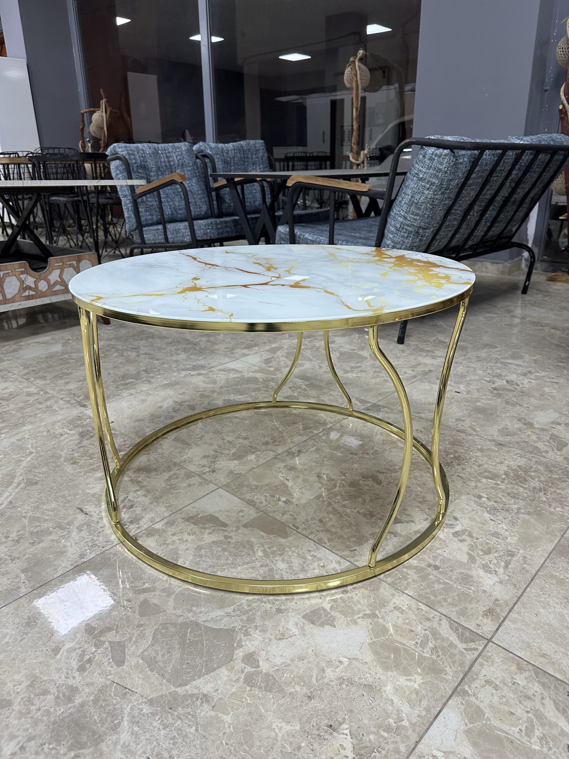 Rüyam Gold Orta Sehpa