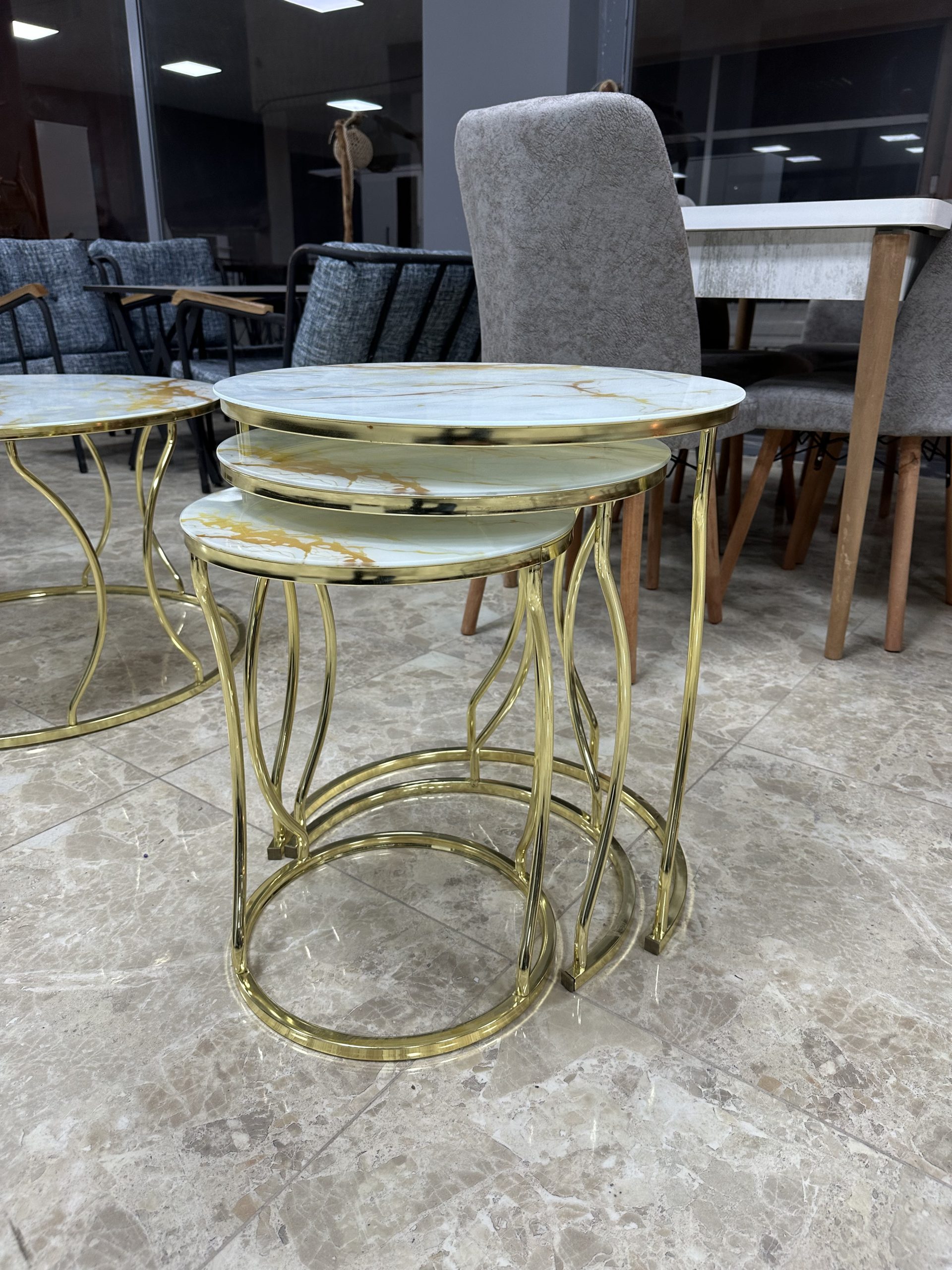 Rüyam Gold Zigon Sehpa