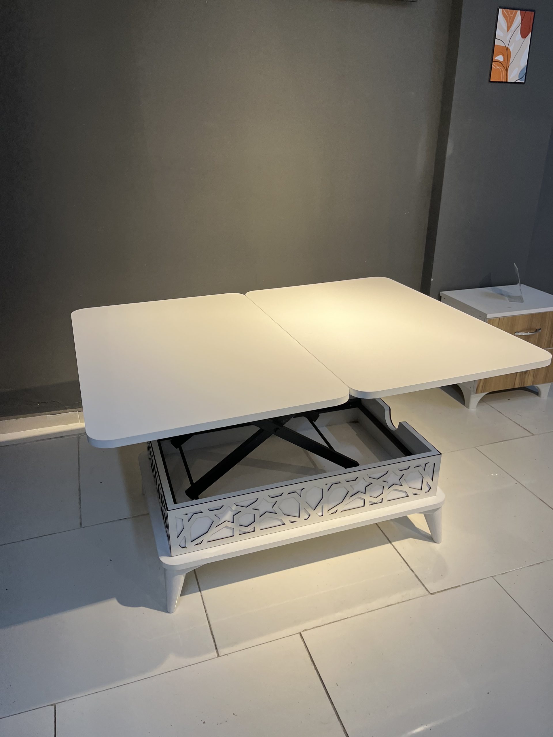 Akıllı Sehpa (Beyaz)