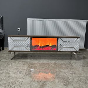 Şömineli Tv Sehpası