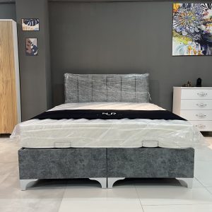 Çift Kişilik Açık Gri Baza Takımı